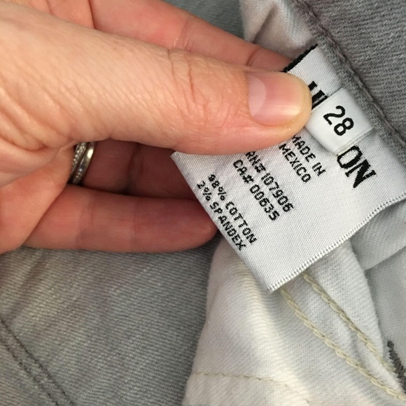 Hudson Krista Ankle Super Skinny Jeans Gray Sz 28 - Picture 6 of 13